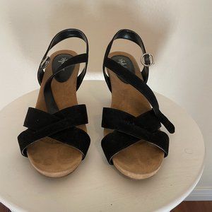 Style & Co. Womens Ferrnn Wedge Sandals Size 8